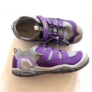 Keen Athletic Shoes US Sz 6 Big Kid Knotch Hollow Sneaker Hiking Washable Purple